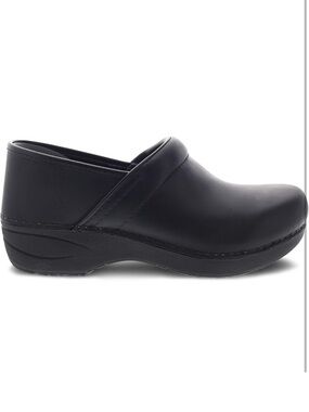 Dansko Black Leather Work Clog 2.0 Sz 5 /36 New without box
